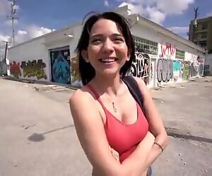 YNGR - Cutie Riley Jean Flashes And Sucks Dick In Public