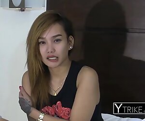 Jamela indulges on sucking and taking horny tourists big cock