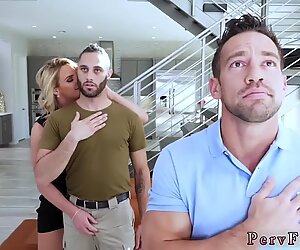 Dad makes comrade companion s daughter orgasm Army Boy Meets Busty Stepmom