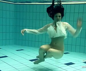 Submerged underwater Petra makes you wanna cum