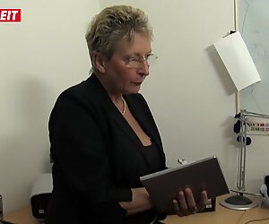 LETSDOEIT - German Granny Fucked Hard By Her Son